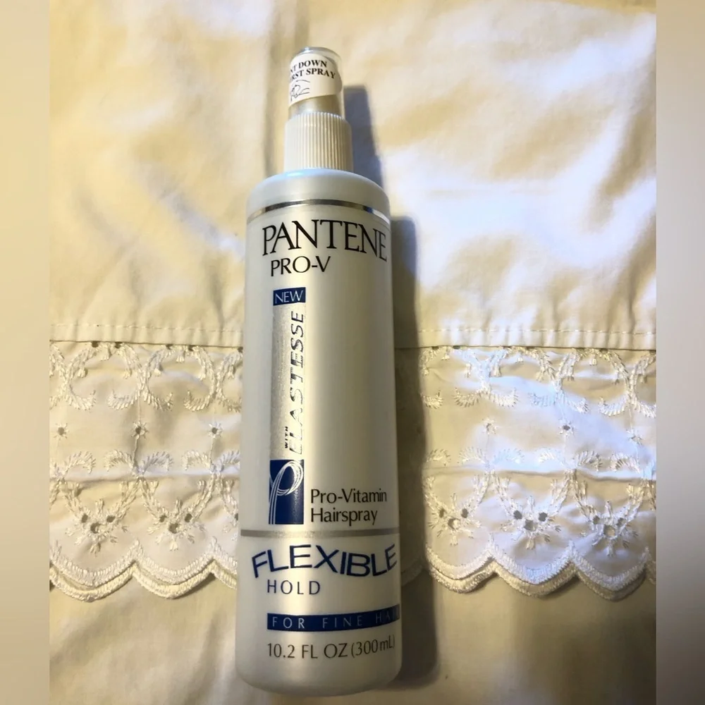 Rare 90s Pantene Pro-Vitamin Hairspray Flexible Hold Made in USA 10.2
